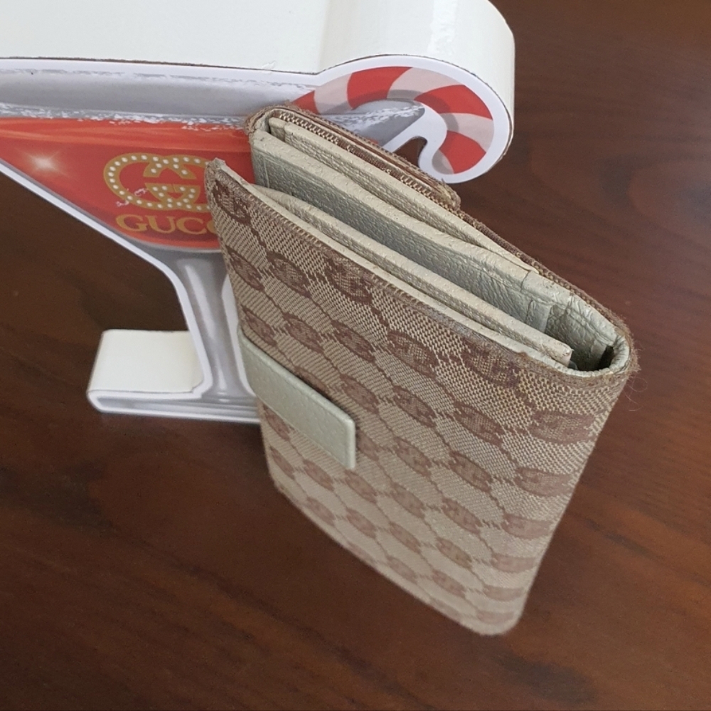 Gucci Eclipse Continental Flap Long Wallet Monogr… - image 4